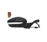 Rétroviseur mécanique droit noir avec sonde Peugeot 2008 2013-2019 - 1607511280 / 1611240180