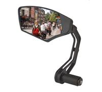 Rétroviseur Mirage, gauche, verre teinté First Class - fixation embout de guidon - noir