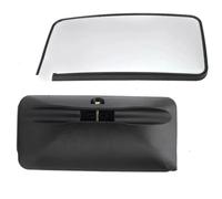 Rétroviseur Miroir Glace Chauffant Couvercle Rétroviseur Latéral Gauche Droite Pour Mitsubishi Pour Canter Pour Fuso FE FB FG 2005-2021 LHD(Right)