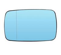 Rétroviseur Miroir Glace Chauffant Pour BMW Série 3 5 E39 E46 320i 330i 325 525i 1997-2005 Rétroviseur Latéral Gauche Droit En Verre Chauffant Bleu Vue Arrière(Left)