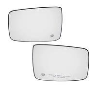 Retroviseur Miroir Glace Compatible Avec Dodge Pour Ram 1500 2500 2009-2019 Côté Gauche Ou Droit LH RH Rétroviseur Voiture Chauffant En Verre Rétroviseur Automatique Arrière Avec Base