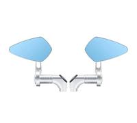 Rétroviseur Moto 8mm 10mm pour Yamaha pour Vespa 300 GTS MP3 PX125 SYM Jet X125 Lentille Verre Pièces Rotatives Aile(B)