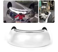 Rétroviseur Moto Chromé 180 Ultra Grand Angle Central Pare-brise Montage Universel