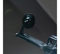 Rétroviseur moto embout de guidon gauche Oxford Street Noir TU