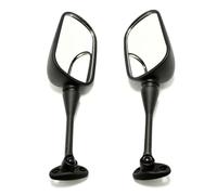 Retroviseur Moto Embout De Guidon Pour CBR600RR 2003-2007 Pour CBR1000RR 2004-2007, 2 PiècesRétroviseurs De Moto Noirs Gauche/droite