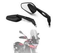 Retroviseur Moto embout de Guidon,Retroviseur Moto,2 Pcs Rétroviseurs Latéraux Moto Universel,Diamètre du tube intérieur 13-19 mm,Convient aux Scooters, Planches à Roulettes, VTT et Motos