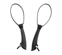 retroviseur moto embout guidon Pour Piaggio Pour Fly 50 100 125 150 2T 4T 2006-2014 Pour Vespa ET4 Jeu De Miroirs De Moto Gauche Droite 8mm