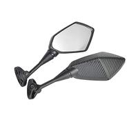 Retroviseur Moto Fit usage for Yamaha YZF R1 R6 R25 R15 R125 R3 R1S R1M FZ6R Miroirs scooter de moto vue arrière miroir look carbone