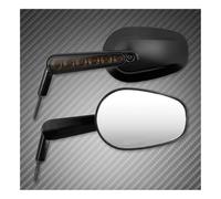 Rétroviseur Moto Guidon Feu Clignotant De Moto, Rétroviseur Latéral pour V-Rod Muscle VRSCF 2009-2017 pour Touring pour Sportster pour Dyna