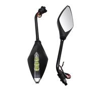 Rétroviseur Moto Guidon Rétroviseurs De Moto avec Clignotant, Universels, pour pour pour Scooter, 10mm