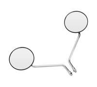 Rétroviseur Moto Pliable 360 Rétroviseur De Moto 10mm, Pour XR250 XR400 XR600 XL80 XL80S MB5 TLR200 XL100 XL100S CT110 CG125 XL250 XL400 XR80 XR(2)