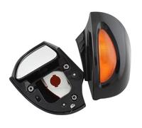 Retroviseur Moto pour BMW pour R1100RT pour R1150RT pour R1100 RT R850RT Motos Carénage Rétroviseurs Latéraux Rétroviseur Clignotant Couvercle Lentille Ambre Rétroviseurs Latéraux Moto(6)