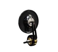 Rétroviseur Moto pour BMW R pour Nine T Et 22MM Moto Rétroviseurs Latéraux CNC Haut De Gamme Rétroviseurs De Poignée Rétroviseurs Rétroviseurs Moto Guidon(R Nine T Black)