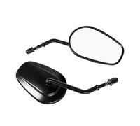Rétroviseur Moto Pour Cross Pour Bones 2008-2009 Pour Dyna 1984-2014 Noir 8mm Rétroviseurs Latéraux De Moto Rétroviseurs Latéraux(Black)