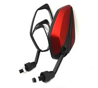 Rétroviseur Moto Pour Moto Scooter Cyclomoteur Vélo Électrique 8mm 10mm Pas De Support Avec Pince Montage Sur Guidon Rétroviseurs(5)