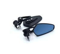 Rétroviseur moto Pour Mv Agusta Moto 7/8" 22mm Guidon Rétroviseurs En Aluminium Rétroviseurs latéraux moto(Noir)