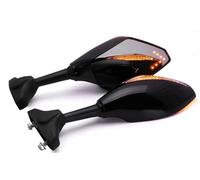 Retroviseur Moto pour Suzuki pour GSF600S pour GSF1200 1200S pour Bandit Rétroviseur Moto LED Flèche Clignotant Rétroviseur Sport Intégré Rétroviseurs de Moto