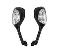 rétroviseur moto Pour Suzuki XV650 SV650S SV1000 SV1000S 2003 - 2008 Rétroviseurs Latéraux De Moto Avec Clignotant LED rétroviseurs réglables motos(Clear)