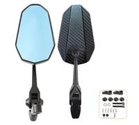 Rétroviseur Moto pour Vespa GTS 310 2024-2025, Rétroviseurs Latéraux Réglables, Boulons Filetés 10mm Et 8mm Inclus, Accessoire Moto,B-Blue