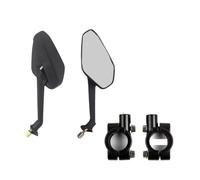 Rétroviseur Moto Rétroviseur Inversé De 8mm Avec Support Fixation Base Pièces D'accessoires Moto Et Scooter Électrique Rétroviseurs Latéraux(B)