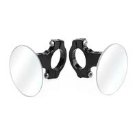 Rétroviseur Moto Rétroviseur Universel Grand Angle Convexe Pour Guidon De Moto(1 Pair For 25mm Bar)