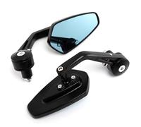 Retroviseur Moto Rétroviseurs de moto 2x7/8 "20mm, Anti-éblouissement HD, rétroviseur latéral d'extrémité de guidon de moto for Scooters, motos de vélo Retro Moto