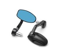 Rétroviseur Moto Rétroviseurs De Moto En Aluminium 7/8" 22 Mm Embout De Guidon 2 Pièces