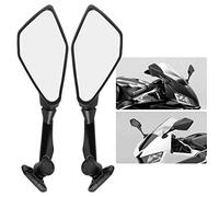 Rétroviseur moto, rétroviseurs moto, paire de rétroviseurs moto avec accessoire de montage adapté pour Cbr900 Cbr919 Cbr929 Cbr(Il n'y a pas de couvercles en bas)