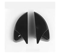 Rétroviseur Noir Brillant Voiture Style Rétroviseur Housse Côté Aile Miroir Couvre Casquettes Pour Audi A3 S3 8V RS3 2015 2016 2017 2018 2019(Glossy Black)