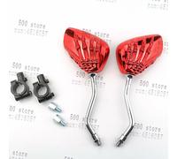 Rétroviseur Noir Pour Moto, 1 Paire, Livraison Gratuite, Guidon, Crâne, Main, Griffe Fantôme, Rétroviseur Latéral Pour Voitures De Rue, Scooter