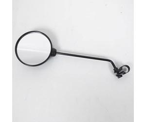 Rétroviseur noir rond réversible droit ou gauche compatible avec mobylette MBK 51 M8x1.25