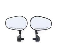 Rétroviseur Ovale Et Rond pour Moto XSR900 2022 - 2024 Accessoires De Côté Gauche Droit Extrémité du Guidon(Oval Black1)