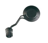 Vicma Rétroviseur Race repliable gauche – incl. ATV, collier fixation Super Moto marqué E – Noir