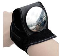 Rétroviseur portable, verre de poignet de vélo, bracelet de motard, verre convexe | Protège-poignets réglable à 360 °, verre sûr pour les routes de banlieue