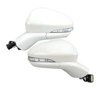 RéTroviseur Porte Complet Ensemble De Rétroviseur À 7 Broches Blanc Aile Pliante Manuelle Accessoires Latéraux Voiture Pour Ford Pour Fusion 2016 - 2022 RéTroviseur ExtéRieur(1 paire)