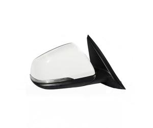 RéTroviseur Porte Complet Pour BMW Pour X1 F48 F49 2016-2020 Auto Gauche Droite Chauffé 5 Broches Ensemble De Rétroviseur Électrique Pliant Ligne Aveugle(Right a)