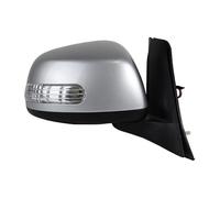 RéTroviseur Porte Complet Pour Suzuki Pour SX4 Pour Hayon 2009 2010 2011 2012 Rétroviseur Latéral Ensemble De Vue Arrière Électrique RéTroviseur ExtéRieur(5 Wire Silver RH)