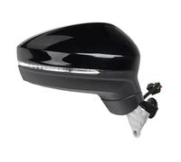 RéTroviseur Porte Complet Pour VW Pour Tiguan 2016-2018 Gauche/droite 6/9Pin Ensemble Miroir Latéral Réglage Électrique Puissance Chauffé Clignotant Pliable RéTroviseur ExtéRieur(6-Wire Right b)