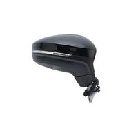 Rétroviseur Porte Ensemble Pour VW Pour Tiguan 2018 2019 2020 2021 2022 2023 Miroir D'assemblage Miroir Porte À 8 Broches Avec Miroir Latéral D'angle Mort(1pc right)