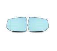 Rétroviseur Porte Verre Compatible avec Chevy Pour Malibu 2012 2013 2014 2015 2016 2017 2018 Rétroviseurs Latéraux De Voiture, Verres Réfléchissants, Verres Bleus Chauffants