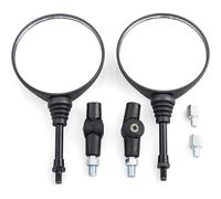 Rétroviseur Pour KDX125 1990-1999 Pour KL600 Pour KLR600 1984-1994 Pour KLE400 1991-1999 Pour KLX125 2003-2014 Rétroviseur Moto Universel 8 Mm/10 Mm