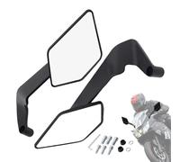 Rétroviseur pour moto - 2 rétroviseurs arrière pour Enduro avec réflecteur réglable | vélo pour usage quotidien extérieur véhicules routiers et chemins de montagne pour homme et femme