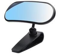 Rétroviseur pour siège auto bébé dos à la route avec verre HD grand angle, fixation facile par clip, pour surveiller bébé en toute sécurité (noir)