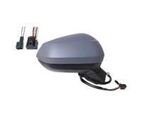 Rétroviseur rabattable électriquement droit à peindre chauffant avec mémoire et feu clignotant Audi Q2 (GA) depuis 2016 - 81B857410C9B9 / 81A857528AGRU / 81A857536K