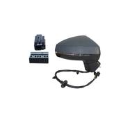Rétroviseur rabattable électriquement droit à peindre chauffant mémoire Audi A3 et A3 Sportback 8V 2012-2020 - 8V1857410G9B9 / 8V0857536E / 8V0857528DGRU