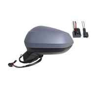 Rétroviseur rabattable électriquement gauche à peindre chauffant Audi Q2 (GA) depuis 2016 - 81B857409C9B9 / 81A857527AGRU / 81A857535E