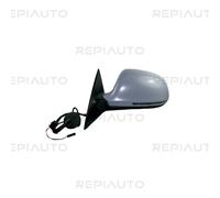 Rétroviseur rabattable électriquement gauche à peindre chauffant mémoire side Audi A6 2 (4F2-C6/4F5-C6) phase 2 2008-2011 - 4F1857409AJ01C / 8T0857527DGRU / 8K1949146A / 4F0857535AF / 8K0949101A