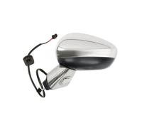 Rétroviseur rabattable électriquement gauche coque et base chromée Citroen C3 2 2009-2016 - 8154AV / 8152J6