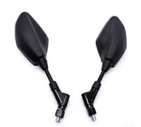 Rétroviseur Réglable Haut Bas pour gauche Droite Rétroviseur | Plastique ABS , ne rouille pas, finition noire mate, compatible pour mt-09 2015-2020