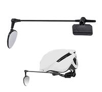 Rétroviseur Réglable pour Casque, Rétroviseur de Vélo pour Casque, Chapeau ou Casquette